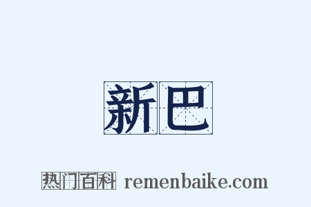 新巴是什么意思的图片